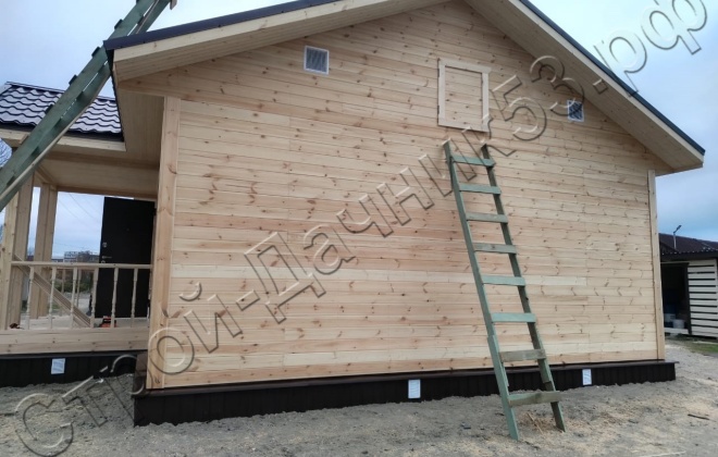 4 Каркасный дом Д-3, 9х8,5 м, 67,5 М²,  Мурманская область, село Ловозеро (4)